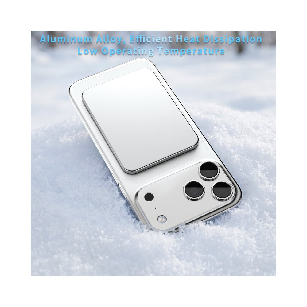 C70 5000mAh Ultra Slim Magnetic Power Bank 15W Dual Cooling Compatible with MagSafe Wireless Charger