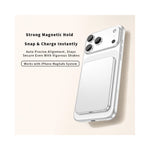 C70 5000mAh Ultra Slim Magnetic Power Bank 15W Dual Cooling Compatible with MagSafe Wireless Charger