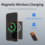 C0525 5000mAh Magnetic Wireless Power Bank 15W Fast Charging Portable Charger External Battery Pack