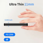 C0525 5000mAh Magnetic Wireless Power Bank 15W Fast Charging Portable Charger External Battery Pack