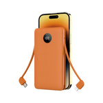 C1029 Power Bank 10000mAh 22.5W Fast Charging Built-in Cables LED Display Portable Charger