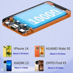 C1029 Power Bank 10000mAh 22.5W Fast Charging Built-in Cables LED Display Portable Charger