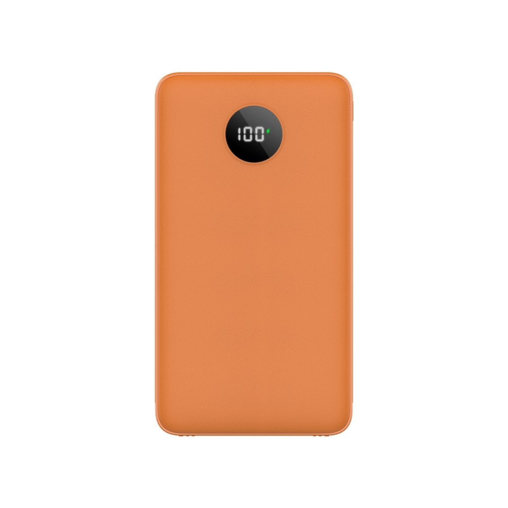 C1029 Power Bank 10000mAh 22.5W Fast Charging Built-in Cables LED Display Portable Charger