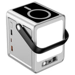 WIWU PS300 50000mAh Power Bank PD 100W Fast Charging 15W Wireless Charger with LED Light for Outdoor Camping