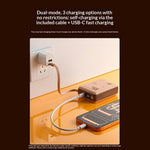 WEKOME WP-117 20000mAh Power Bank PD 65W Fast Charging Battery Pack with Built-in Type-C Cable
