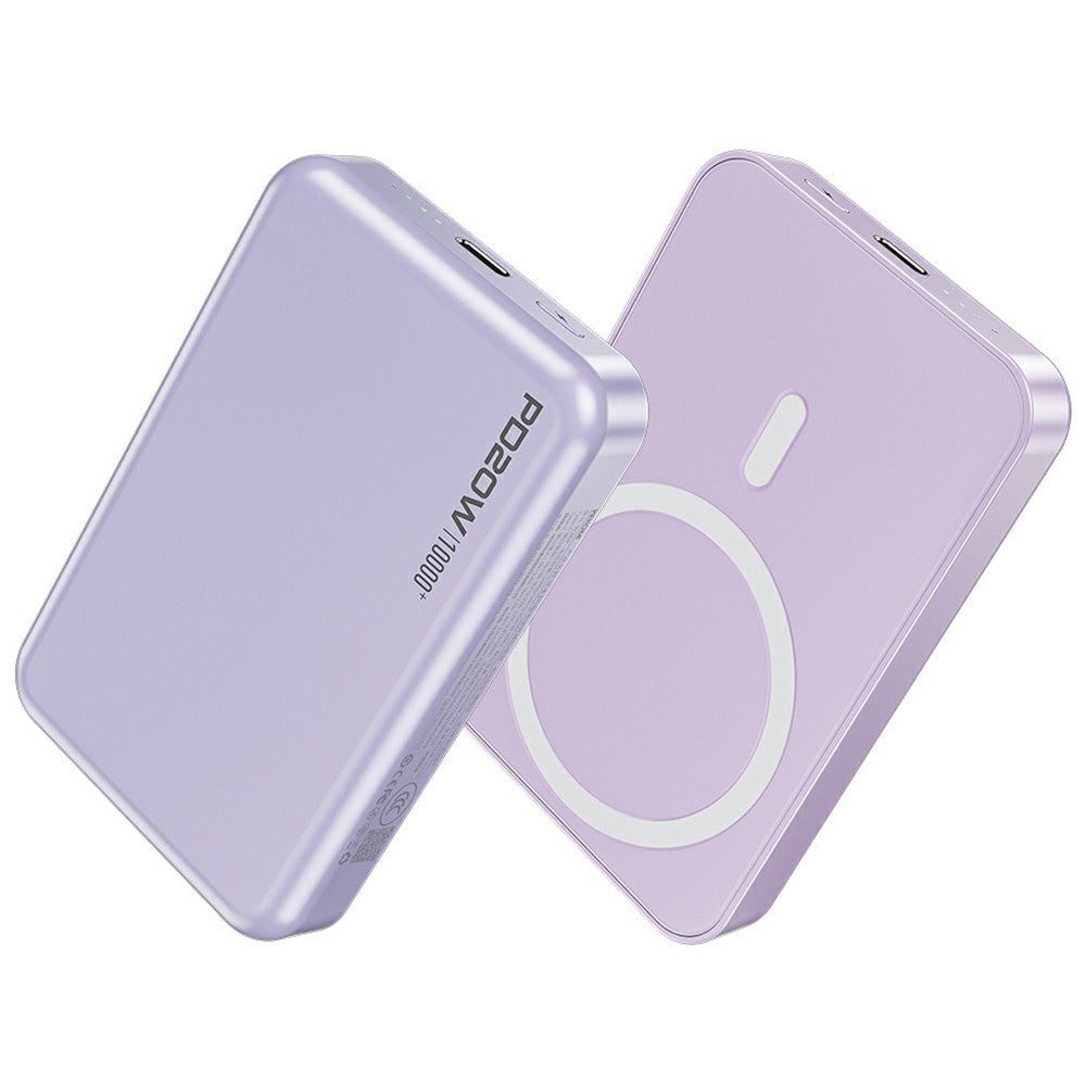 WEKOME W36P 10000mAh Magnetisk Trådløs Powerbank 20W PD Hurtigopladende Bærbar Oplader