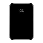 C1018A 5V 2,4A 10000mAh Power Bank med digitalt display Bærbar Telefonoplader Mini Eksternt Batteri med USB-A / Type-C Udgang
