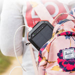 ES983S Solar Power Bank 30000mAh Portable Charger 18W Fast Charging Wireless Charger with Flashlight