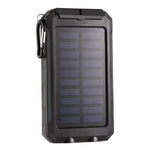 10000mAh Solar Power Bank Portable Phone Charger External Battery Pack (A-Grade Battery Cell)