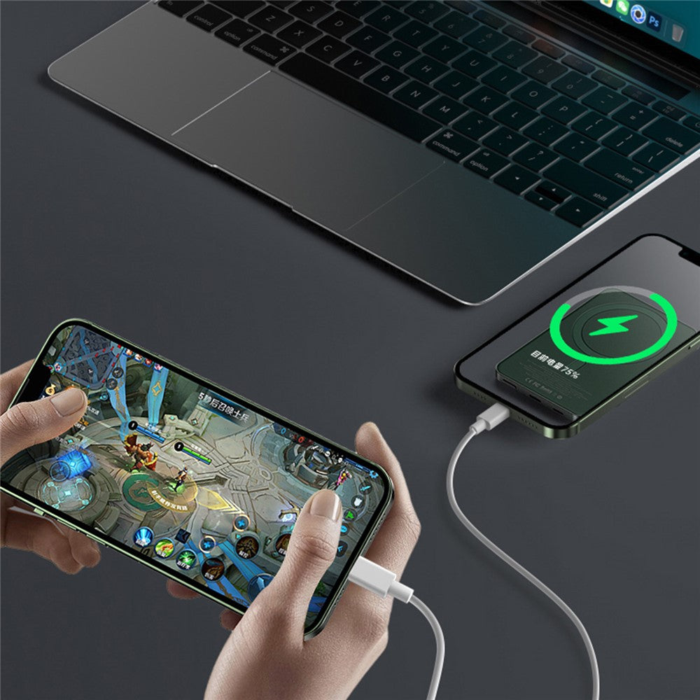 Q9 PD 20W 10000mAh Powerbank Bärbar 15W Magnetisk Trådlös Laddare Kompatibel med MagSafe