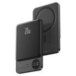 Q9 PD 20W 10000mAh Powerbank Bärbar 15W Magnetisk Trådlös Laddare Kompatibel med MagSafe