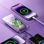 REMAX RPP-580 Walking Phantom 20W + 22.5W Kablet Magnetisk Trådløs Oplader Powerbank 10000mAh Ekstern Batteripakke