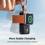 JOYROOM JR-WQW01 2000mAh Portable Wireless Watch Charger for Apple Watch Series 8 / 7 / 6 / 5 / 4 / 3 / 2 / SE, Ultra Power Bank Smart Keychain Charger