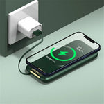 CYKE P2 20000mAh Power Bank with Charging Cable Portable Phone Charger with Stand
