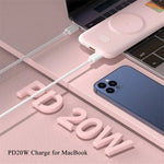 CYKE P2 20000mAh Power Bank with Charging Cable Portable Phone Charger with Stand