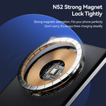 ESSAGER 5000mAh Magnetic Power Bank Ultra Slim Wireless Charging Battery Pack