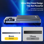 ESSAGER Magnetic Power Bank 5000mAh Ultra Slim Wireless Charging Battery Pack