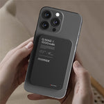 MOMAX Q.MAG X Magnetisk Trådlös Laddare i Metall 5000mAh Mobilmobil Powerbank