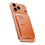 MOMAX Q.MAG X Magnetisk Trådlös Laddare i Metall 5000mAh Mobilmobil Powerbank