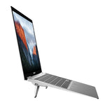 PTAZ40 Shield Shape Foldable Laptop Stand Desk Laptop Riser for MacBook Air Pro HP Lenovo
