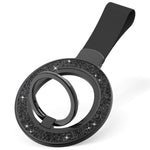 Magnetic Phone Ring Holder Glittery Finger Grip Phone Back Kickstand