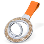 Magnetic Phone Ring Holder Glittery Finger Grip Phone Back Kickstand