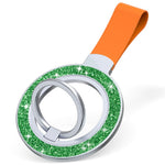 Magnetic Phone Ring Holder Glittery Finger Grip Phone Back Kickstand