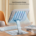 XUNDD A1 Heat Dissipation Laptop Stand Angle Adjustable Foldable Notebook Bracket