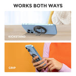 AHASTYLE WG82 Magnetic Phone Grip Zinc Alloy Phone Ring Holder Kickstand