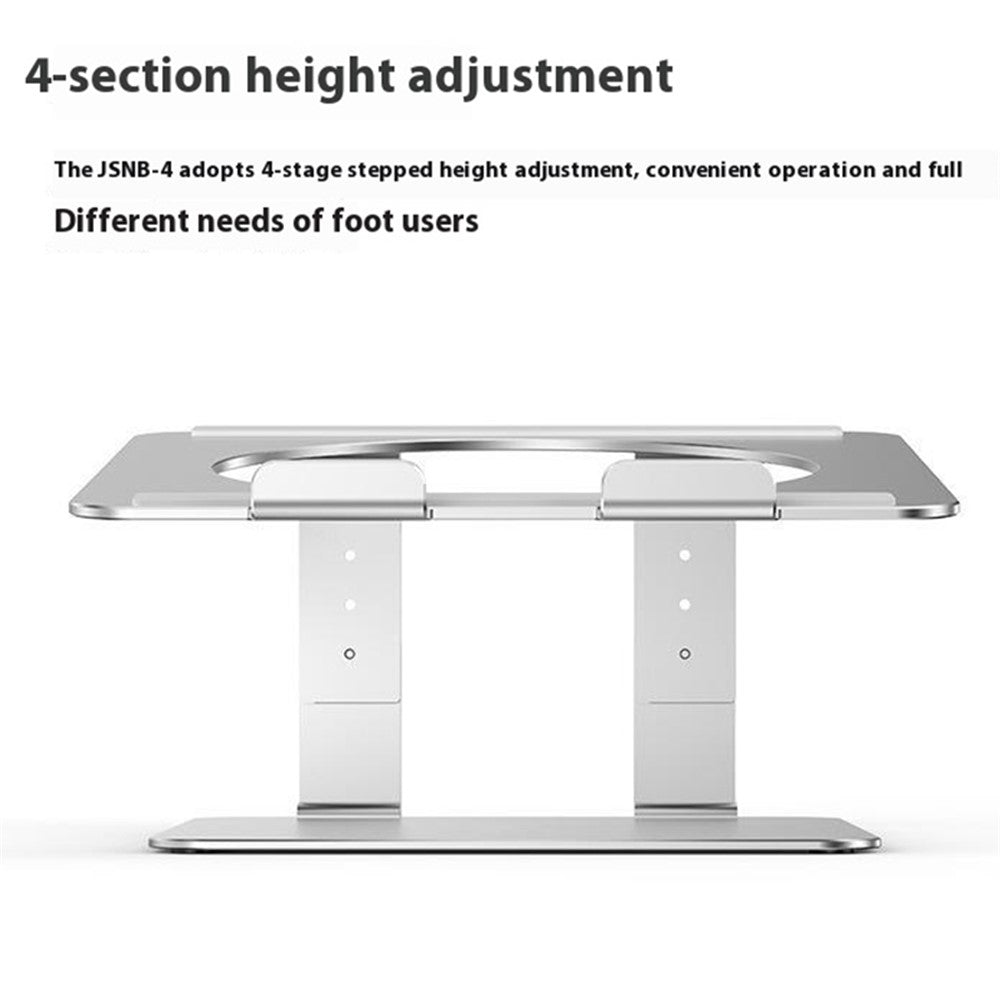 JIUSHARK 17-inch Notebook Desktop Heat Dissipation Stand Aluminum Alloy Laptop Heighten Bracket