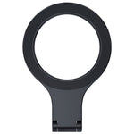 D59 Magnetic Phone Back Dual Ring Holder Aluminum Alloy Support Kickstand Finger Ring Grip