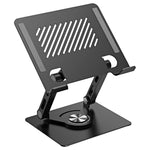 X3 360 Degree Rotating Folding Tablet Holder Heat Dissipation Desktop Phone Bracket
