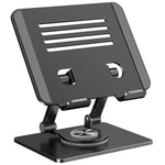 XWJ-2082 Stribet udhulet bordstander med 360-graders roterende base til telefoner/tablets