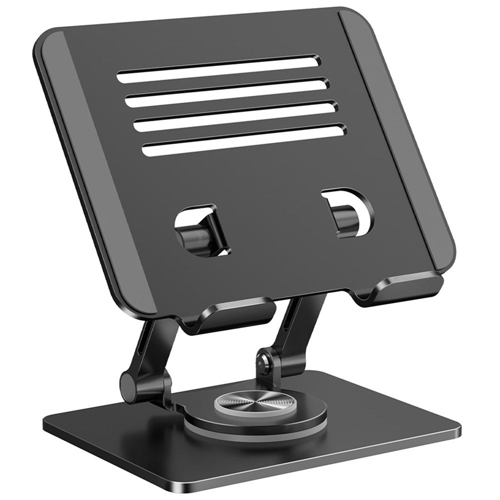 XWJ-2082 Stribet udhulet bordstander med 360-graders roterende base til telefoner/tablets