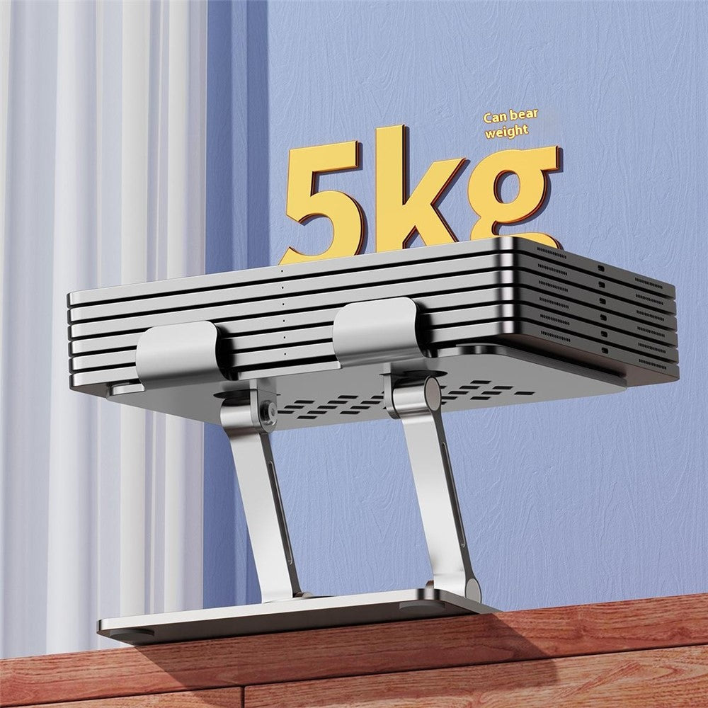 XWJ-2081 Rhombus Hollow-Out Desktop Stand with 360 Degree Rotating Base for Phones / Tablets