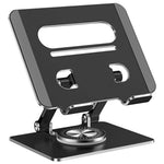 XWJ-2079 Hollow-Out Desktop Stand with 360 Degree Rotating Base for Phones  /  Tablets