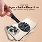 JOYROOM JR-ZS393-S Magnetic Suction Cup Phone Mount Silicone Phone Grip Holder