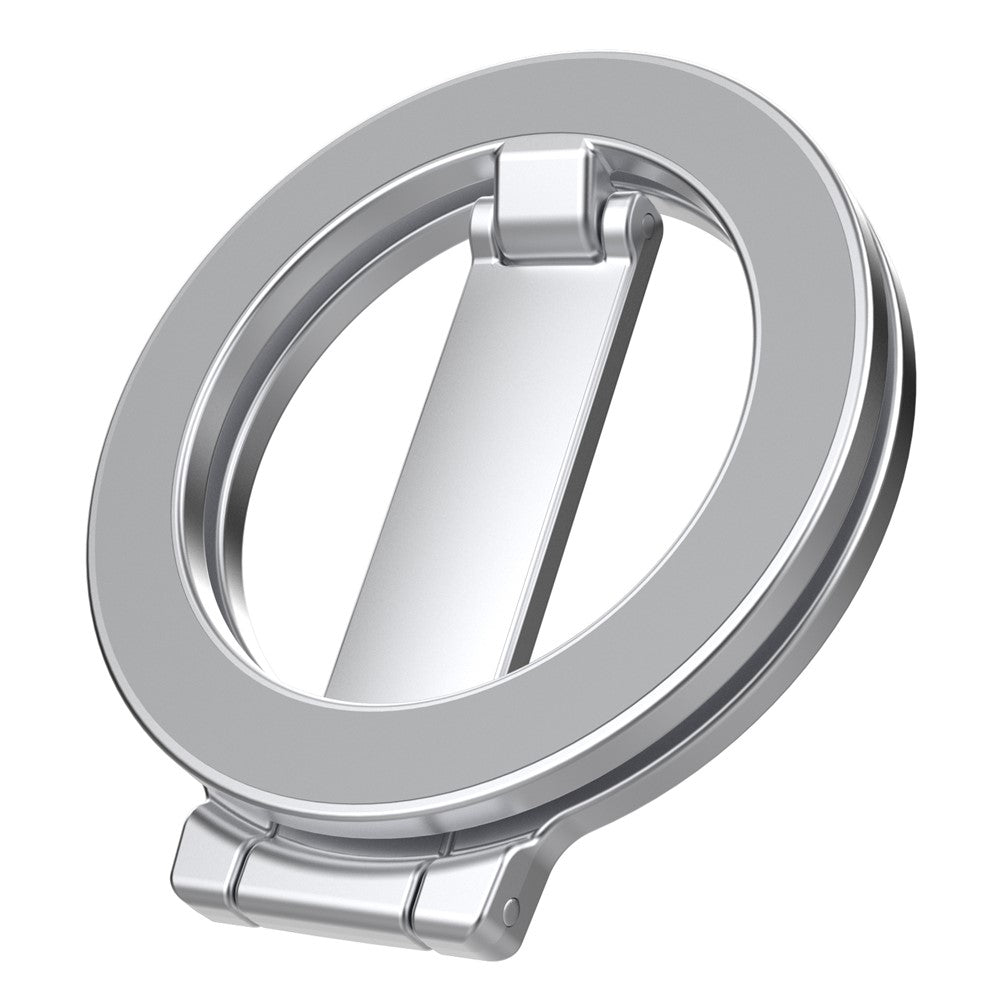Alloy Folding Phone Holder Magnetic Car Desktop Phone Bracket With Iron Pad