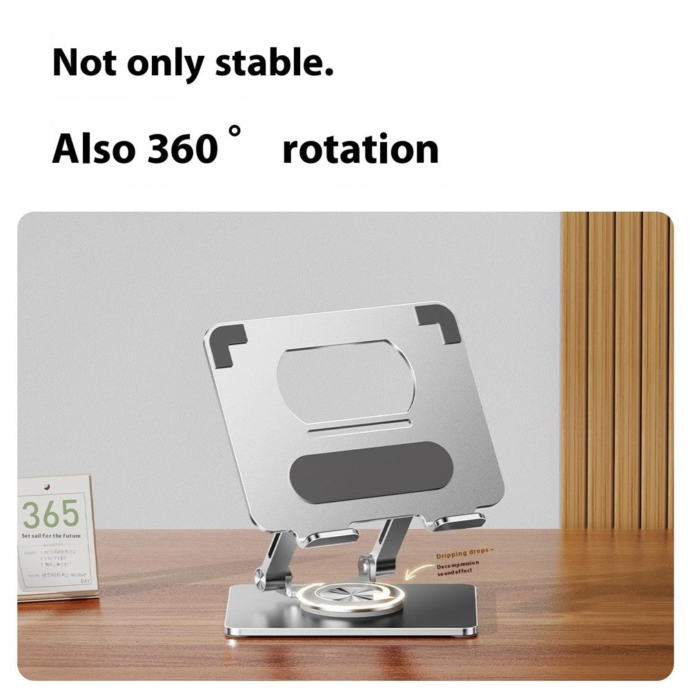 P2069 360 Degree Rotating Desktop Stand for Mobile Phone Tablet Heat Dissipation Aluminum Alloy Bracket
