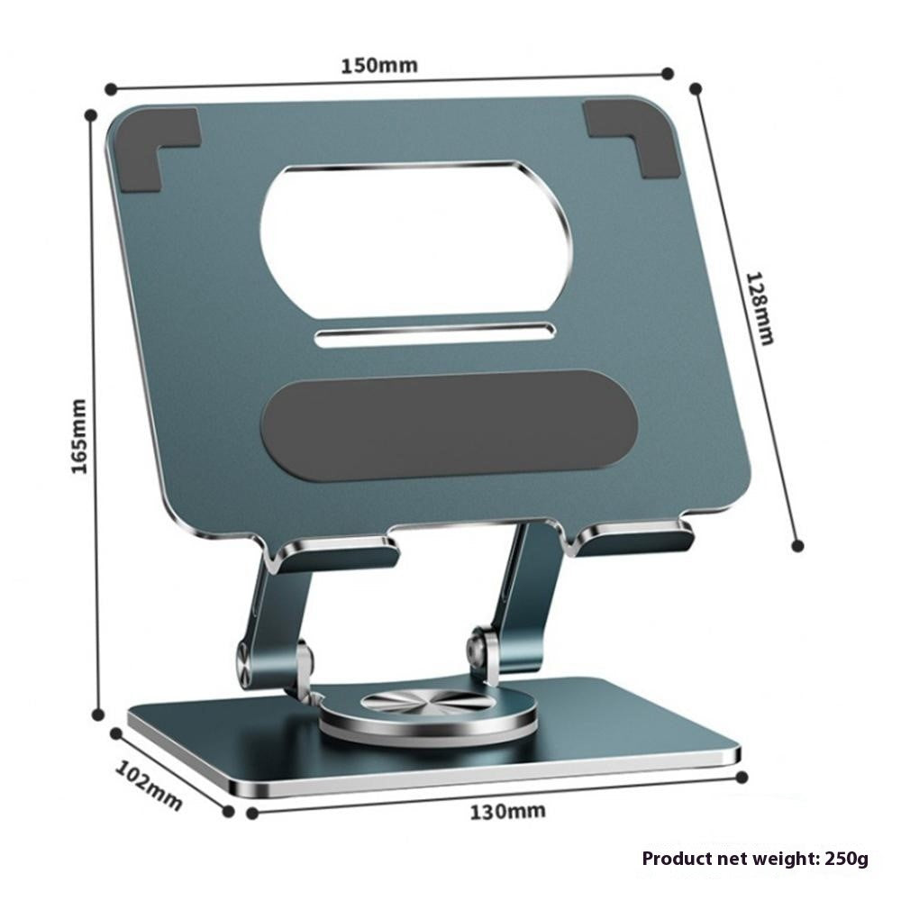 P2069 360 Degree Rotating Desktop Stand for Mobile Phone Tablet Heat Dissipation Aluminum Alloy Bracket
