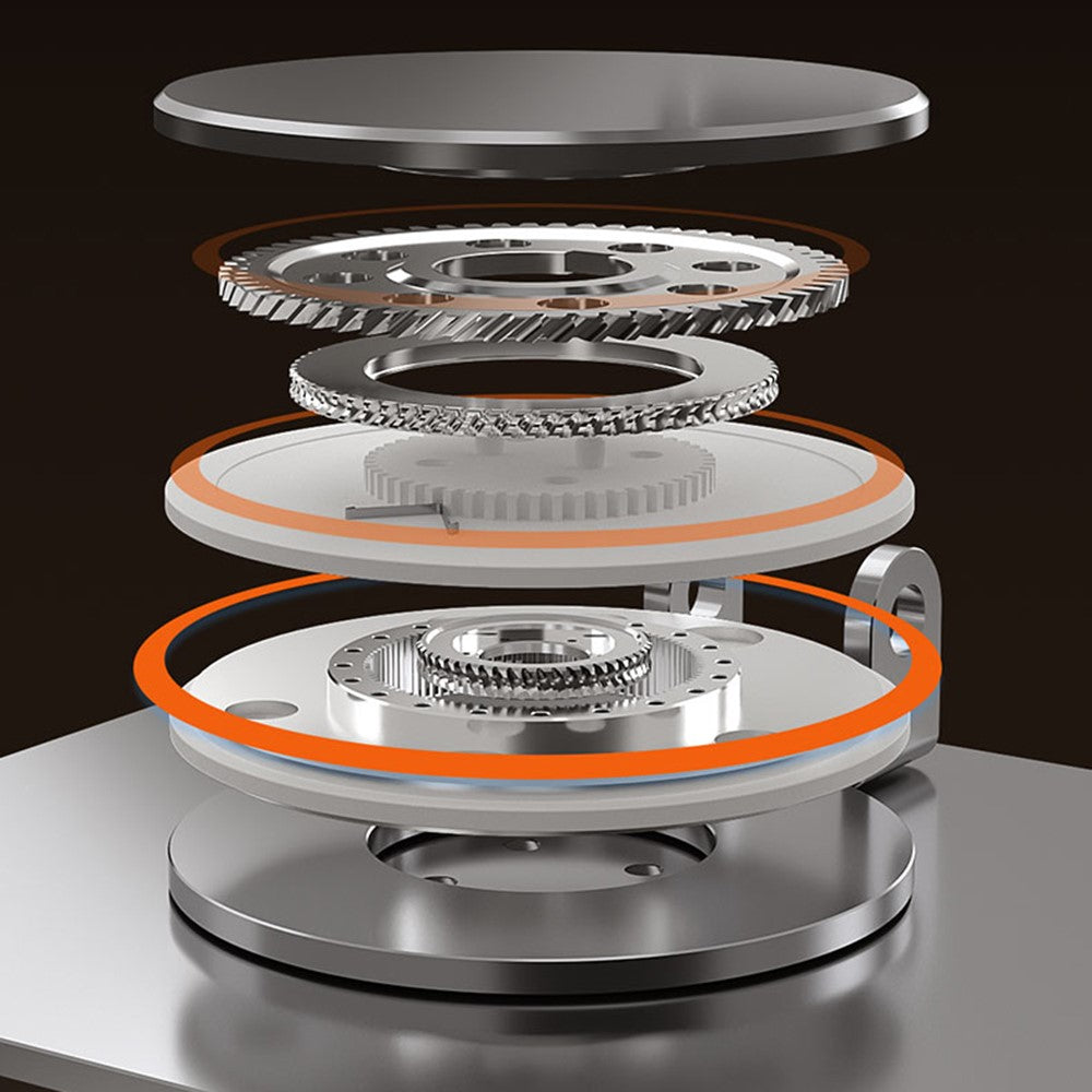 MT131 Skrivebordsholder Kølende aluminiumslegering 360° drejeligt sammenklappeligt stativ