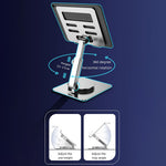 MT136 Aluminum Alloy Stand for Phones, Tablets Adjustable Desktop Holder