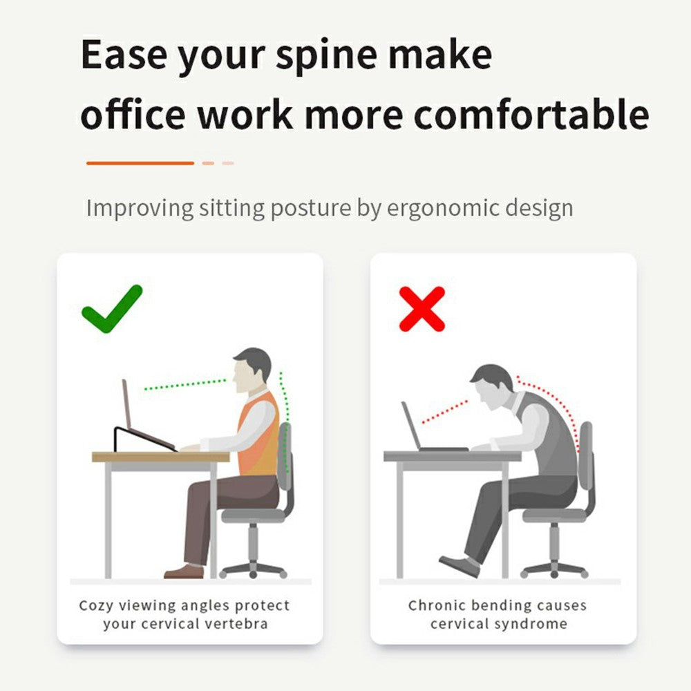 L306 Adjustable Stand for Tablets, Laptops Up To 17.3 Inch Portable Heat Dissipation Desk Holder