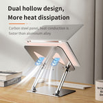 L306 Adjustable Stand for Tablets, Laptops Up To 17.3 Inch Portable Heat Dissipation Desk Holder