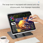 L305 Justerbar tabletstander Aluminiumlegering Køledesign Bordholder til bærbare computere
