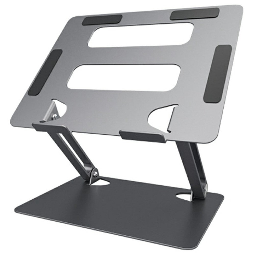 L303 Aluminum Alloy Adjustable Tablet Stand for Devices Up To 17.3 Inch Foldable Cooling Laptop Riser
