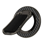 Carbon Fiber Pattern Magnetic Stand Ring Holder Foldable Rotatable Wrist Strap Bracket with Magnetic Pad