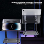 J26S Desktop Universal Tablet Stand Alloy Steel Metal Foldable Height Adjustable Holder