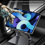 J26S Desktop Universal Tablet Stand Alloy Steel Metal Foldable Height Adjustable Holder