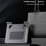 J26S Desktop Universal Tablet Stand Alloy Steel Metal Foldable Height Adjustable Holder